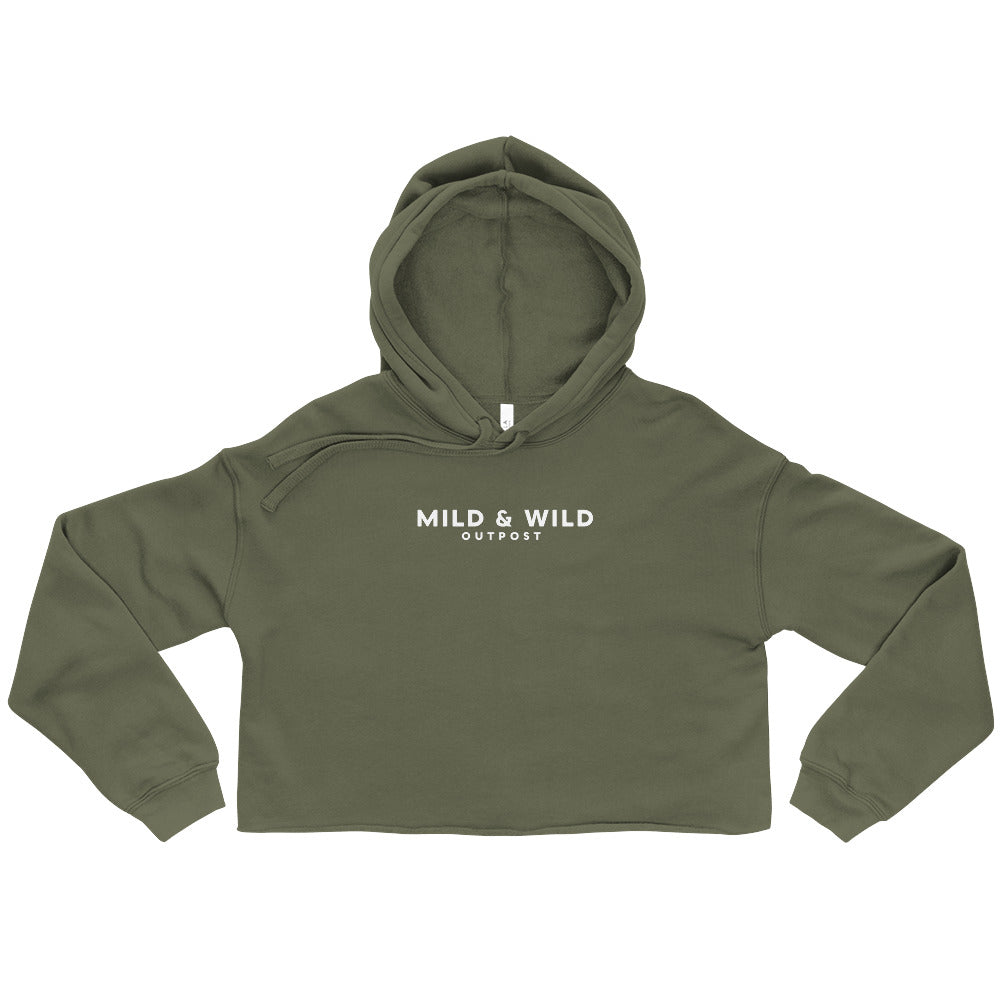 Mild Crop Hoodie